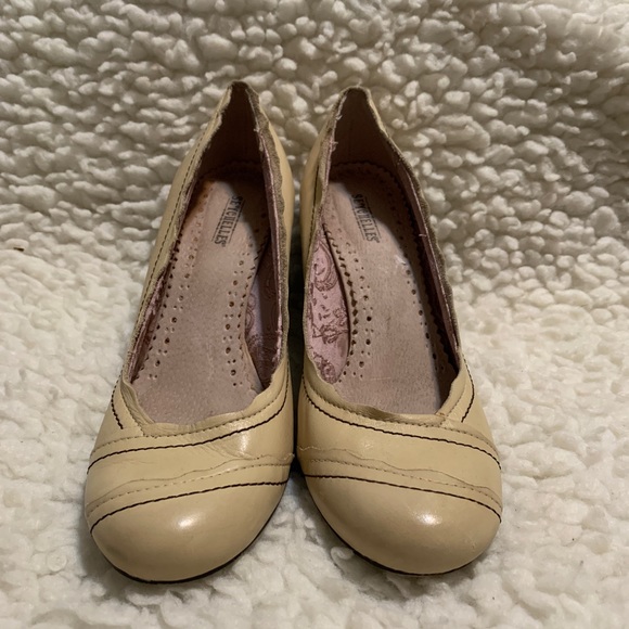 Seychelles leather wedges, size 8 - Picture 2 of 7